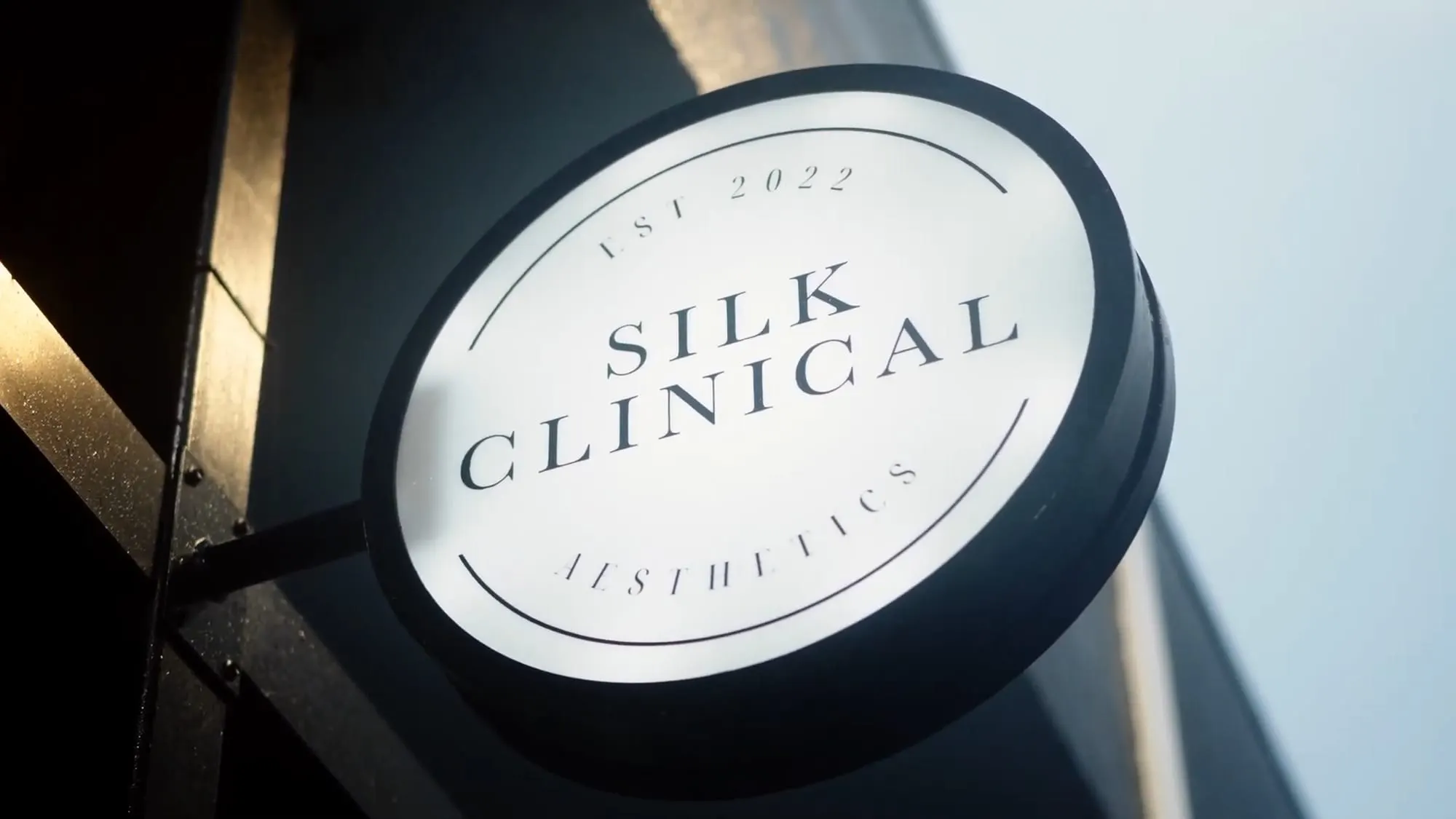 Silk Clinical Aesthetics exterior signage, 66 Victoria Street, Christchurch central