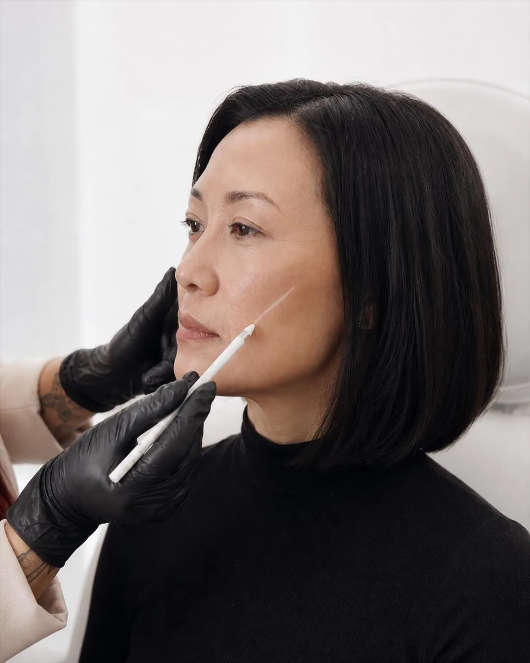 Anti-wrinkle injection prepared by a registered nurse at Silk Clinical Aesthetics, Christchurch